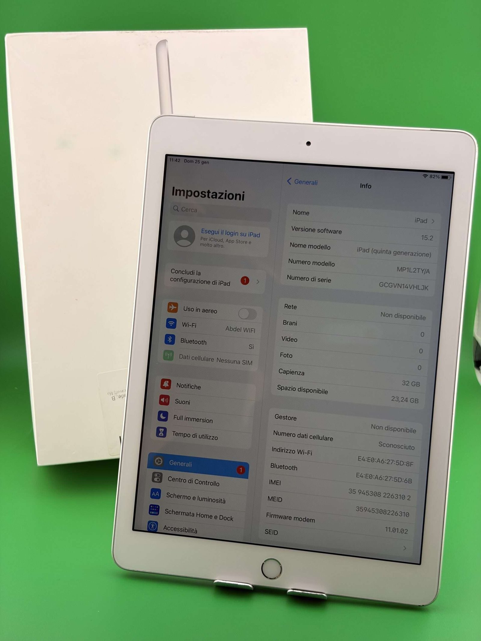 iPad 9.7" (2017) β 5Βͺ Generazione (32GB) Usato - immagine 6