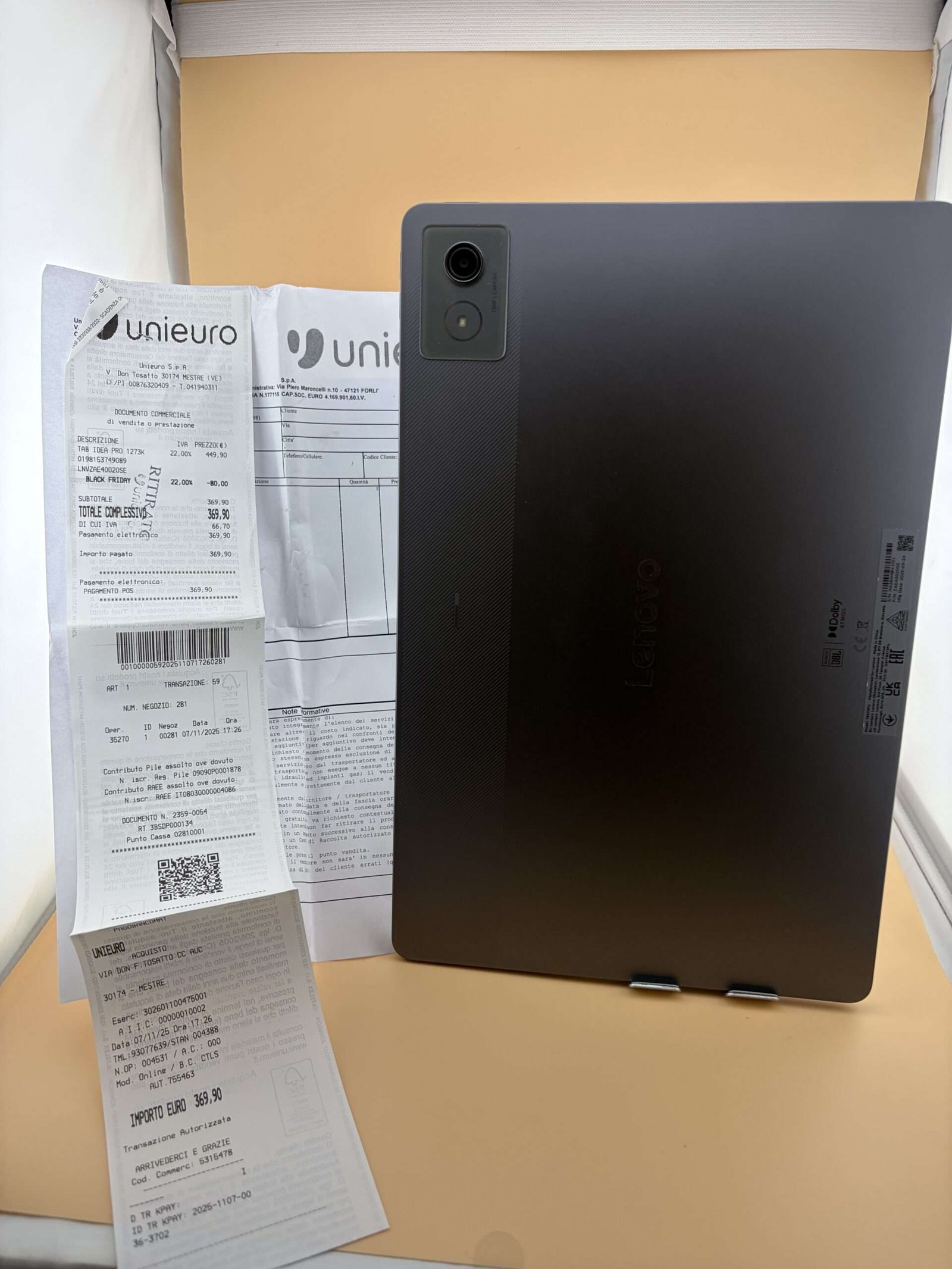 Lenovo Idea Tab Pro + Tab Pen Plus - 256GB Usato - immagine 10