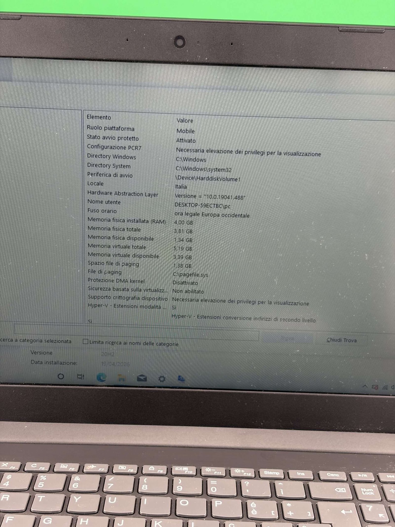 Lenovo IdeaPad 320 256GB 4GB Ram Usato - immagine 11