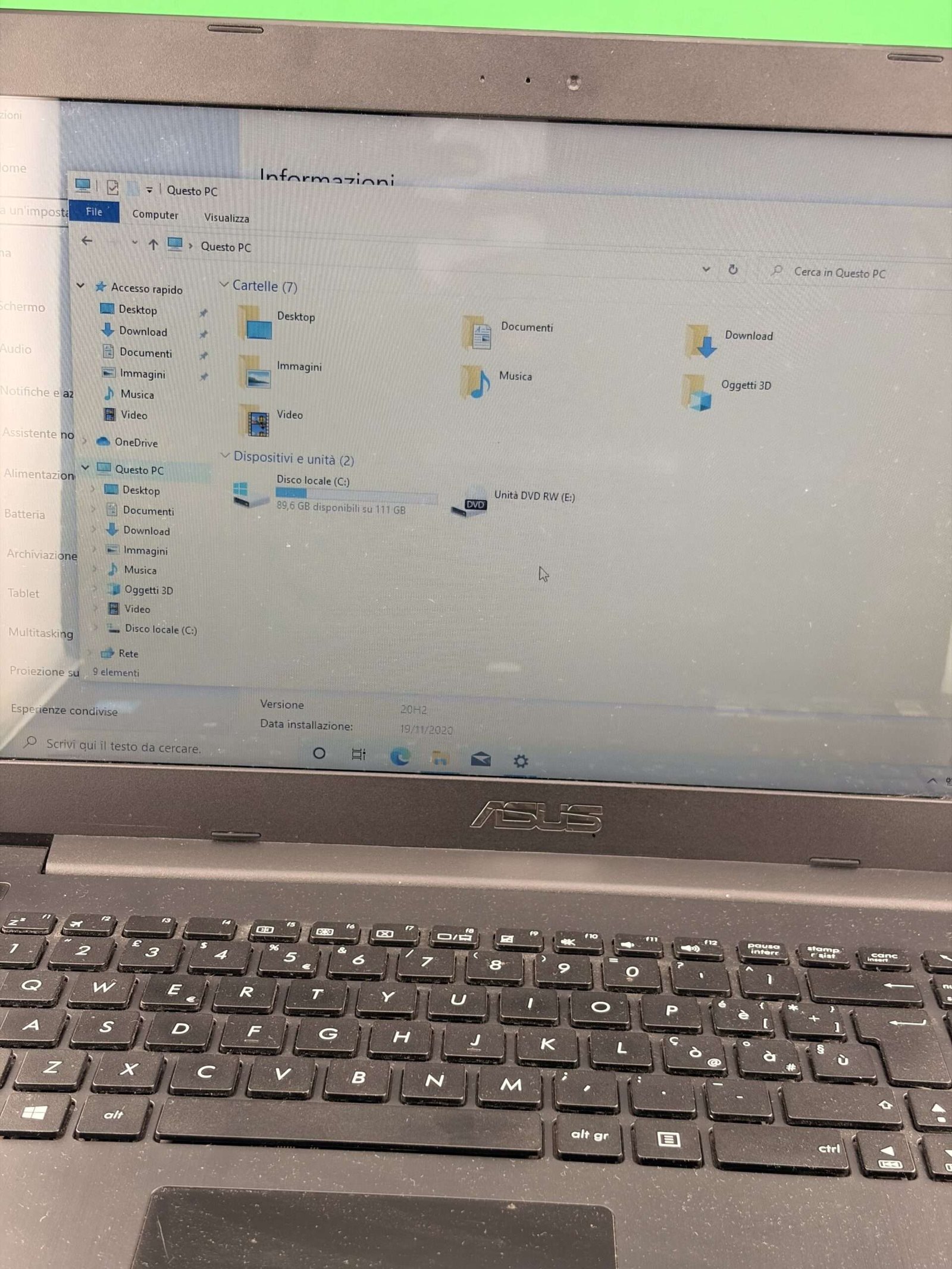 ASUS F553M Intel Celeron N2830 / 4GB / 128GB Usato - immagine 4