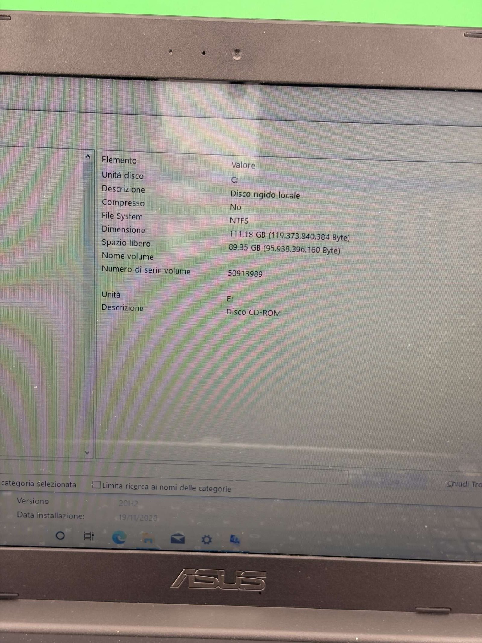 ASUS F553M Intel Celeron N2830 / 4GB / 128GB Usato - immagine 9