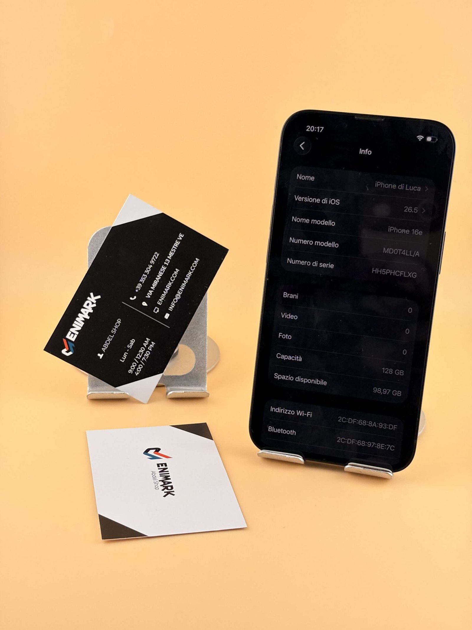iPhone 16e 128GB 100% solo eSIM Usato - immagine 3