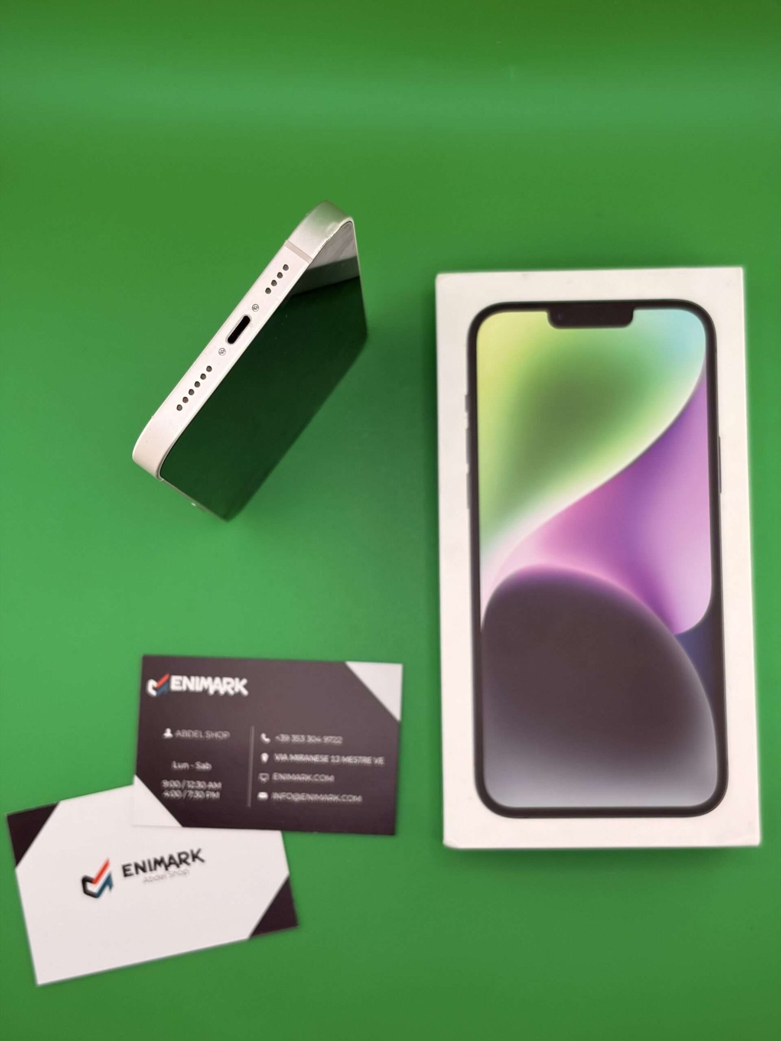 iPhone 14 Plus 256GB 100% — Usato Bianco - immagine 2