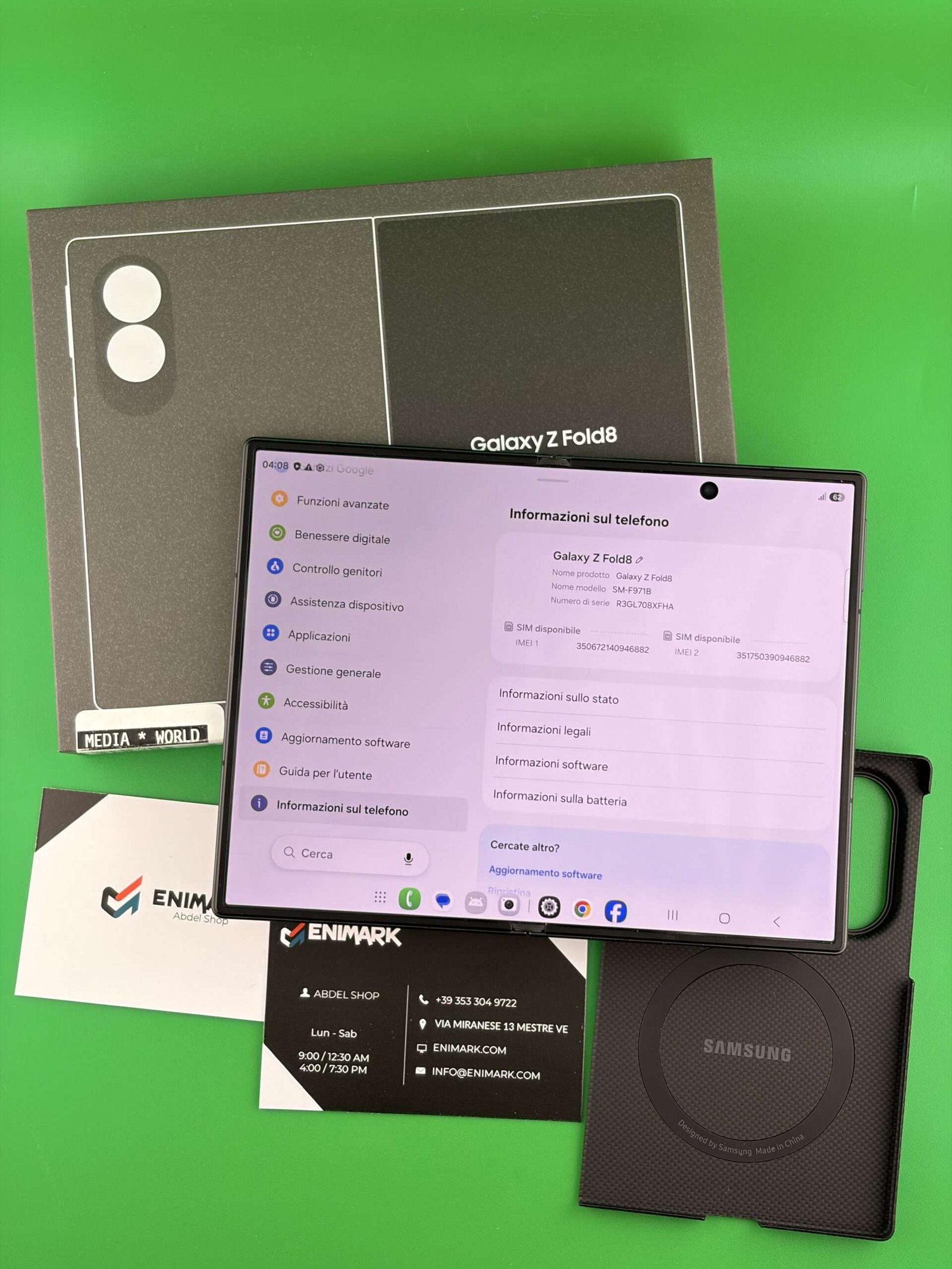 Samsung Galaxy Z Fold 8 256GB (Usato Come Nuovo) - immagine 12