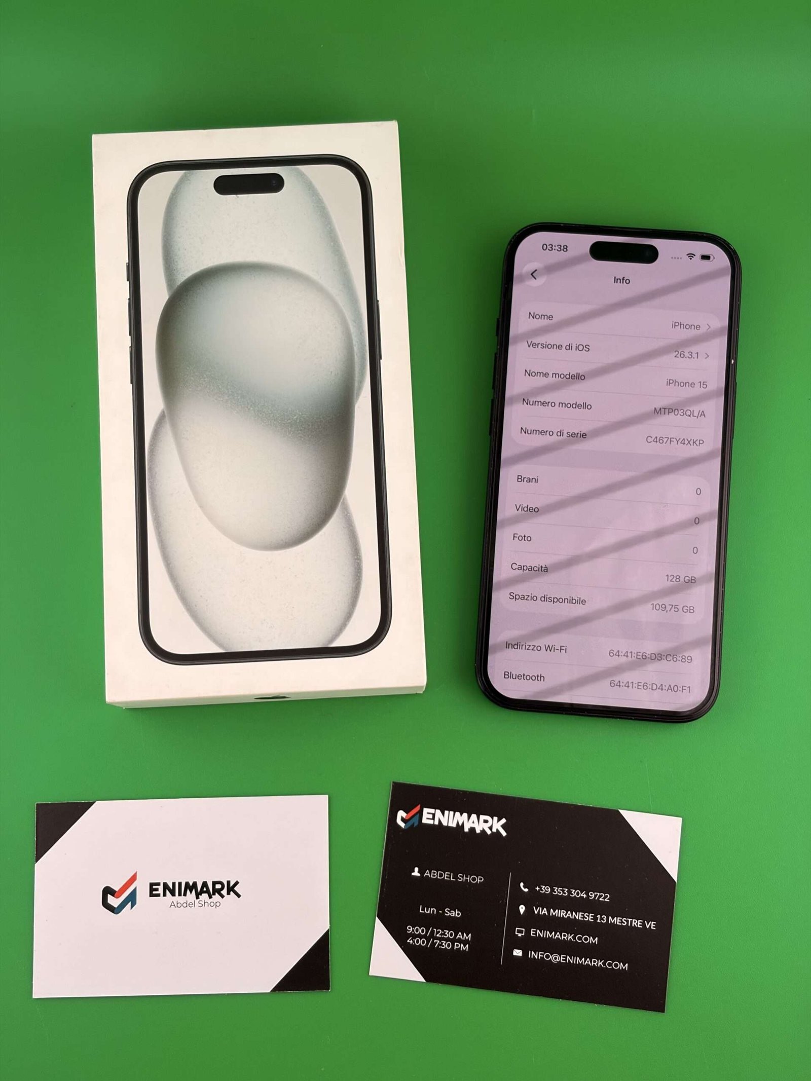 iPhone 15 128GB 80% — Usato Nero - immagine 10